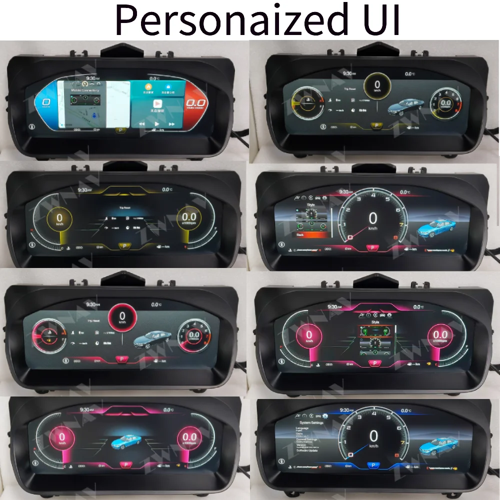 12.3 Screen For Honda Accord 10 2017-2022 Car ultra clear LCD instrument panel Linux System Virtual Cockpit Speedometer