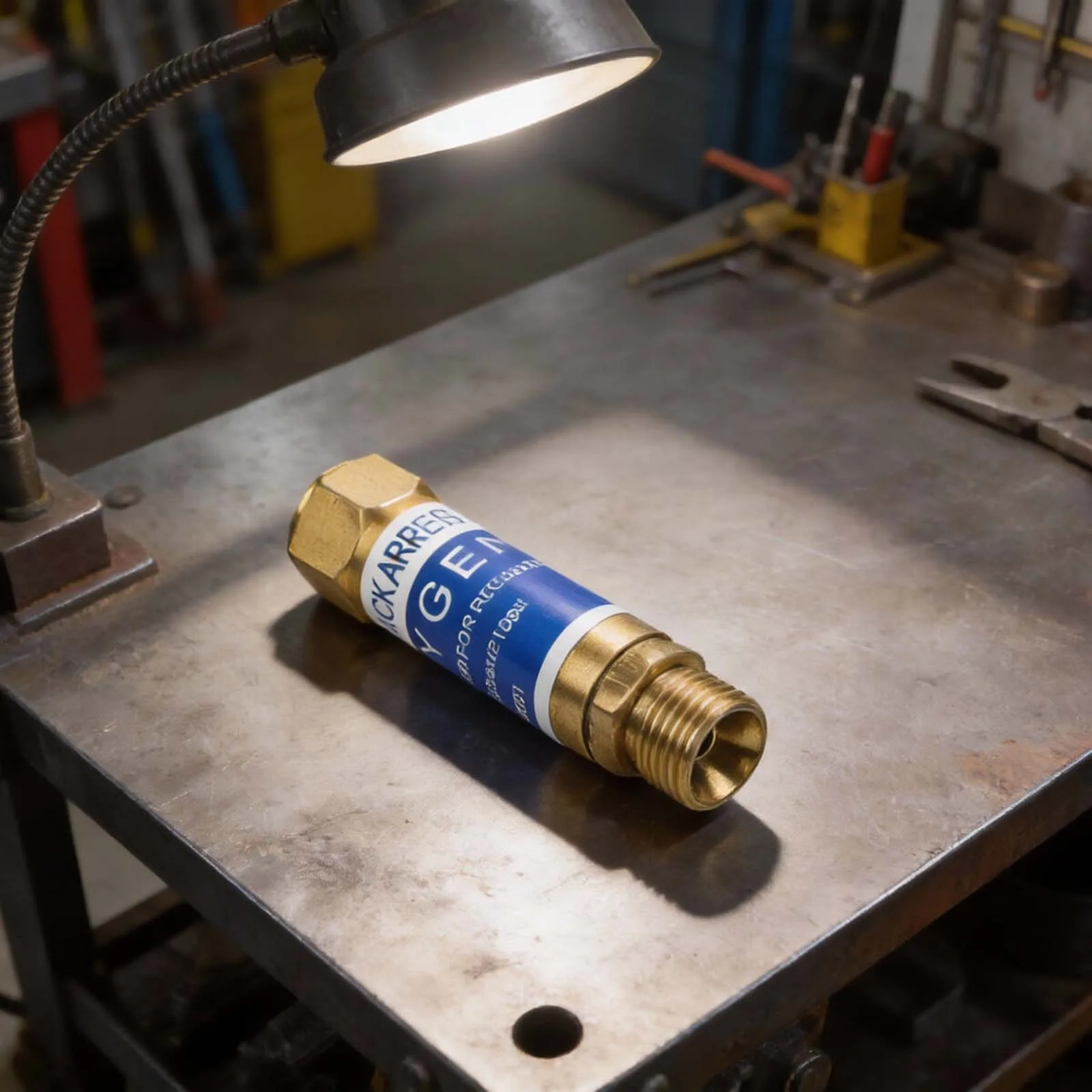 Copper Constructed Acetylene Flashback Preventer with Check Valve Feature Safe Industrial Processes Every Time