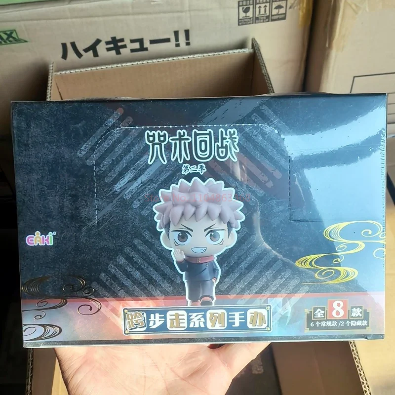

Eaki New Authentic Jujutsu Kaisen V2 Stride Walk Serie Blind Box Коллекционная аниме-фигурка Кукла Украшение комнаты Орнамент Игрушка в подарок