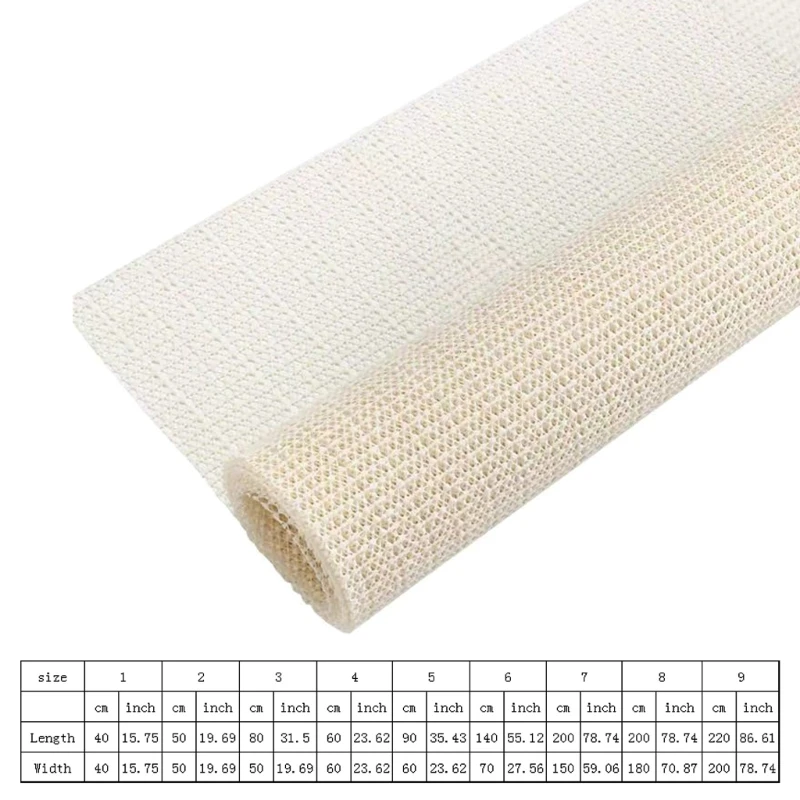 Multipurpose Non-Slip Mat Anti Slip Mat PVC Rug Gripper- Antislip Matting Drawer Liners Carpet Antislip Liner for Home H9EE