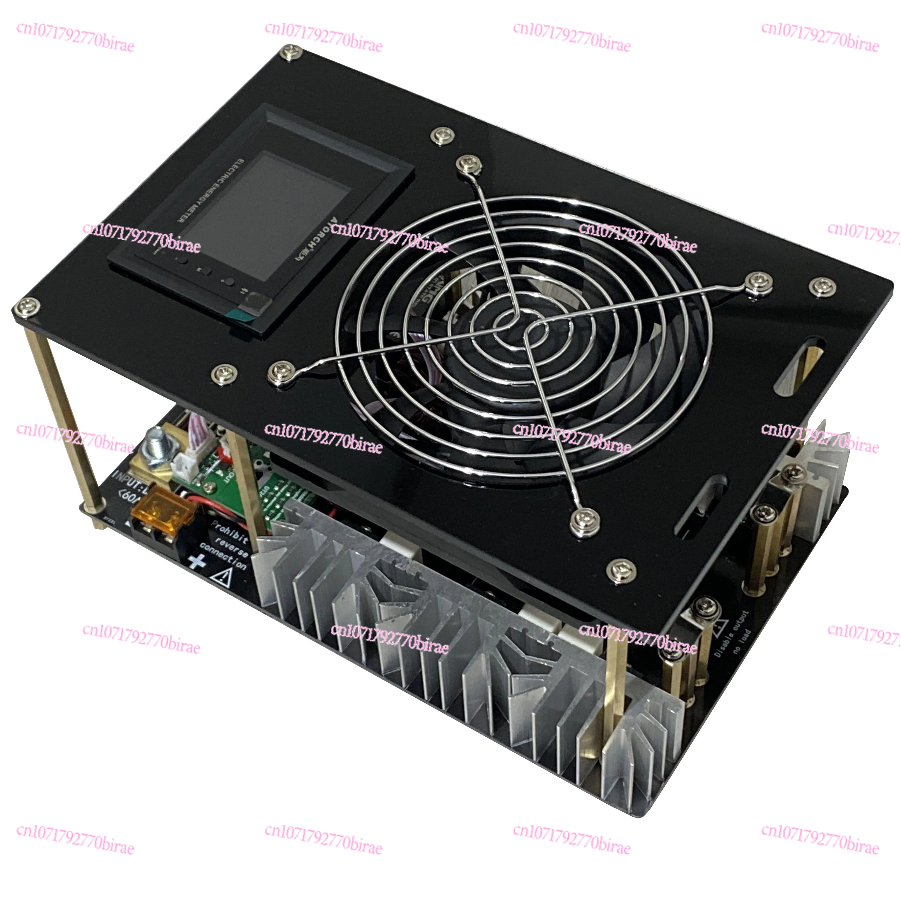 3000W 60A ZVS Induction Heating Machine Comes with Power Meter Overload  and Water Shortage Protection