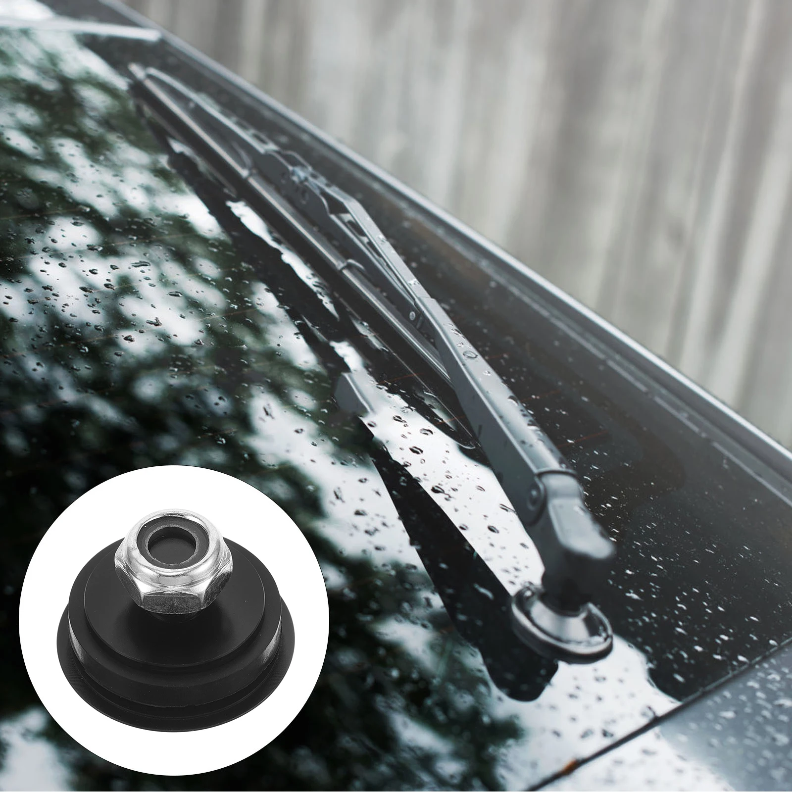 

Rear Wiper Arm Cover Universal Car SUV Hatchback Windshield Plug Kits Aluminum Alloy Durability Safety Stylish Design Easy