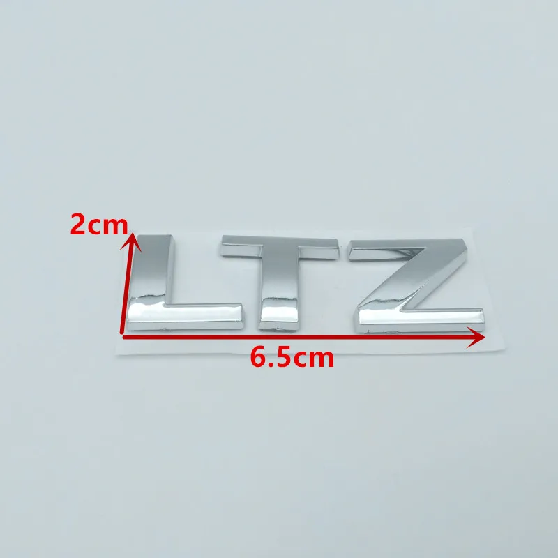 1pcs 3D ABS high quality for LT LTZ car Letter Emblem Rear tail trunk Decals badge sticker Decal styling auto Accessories