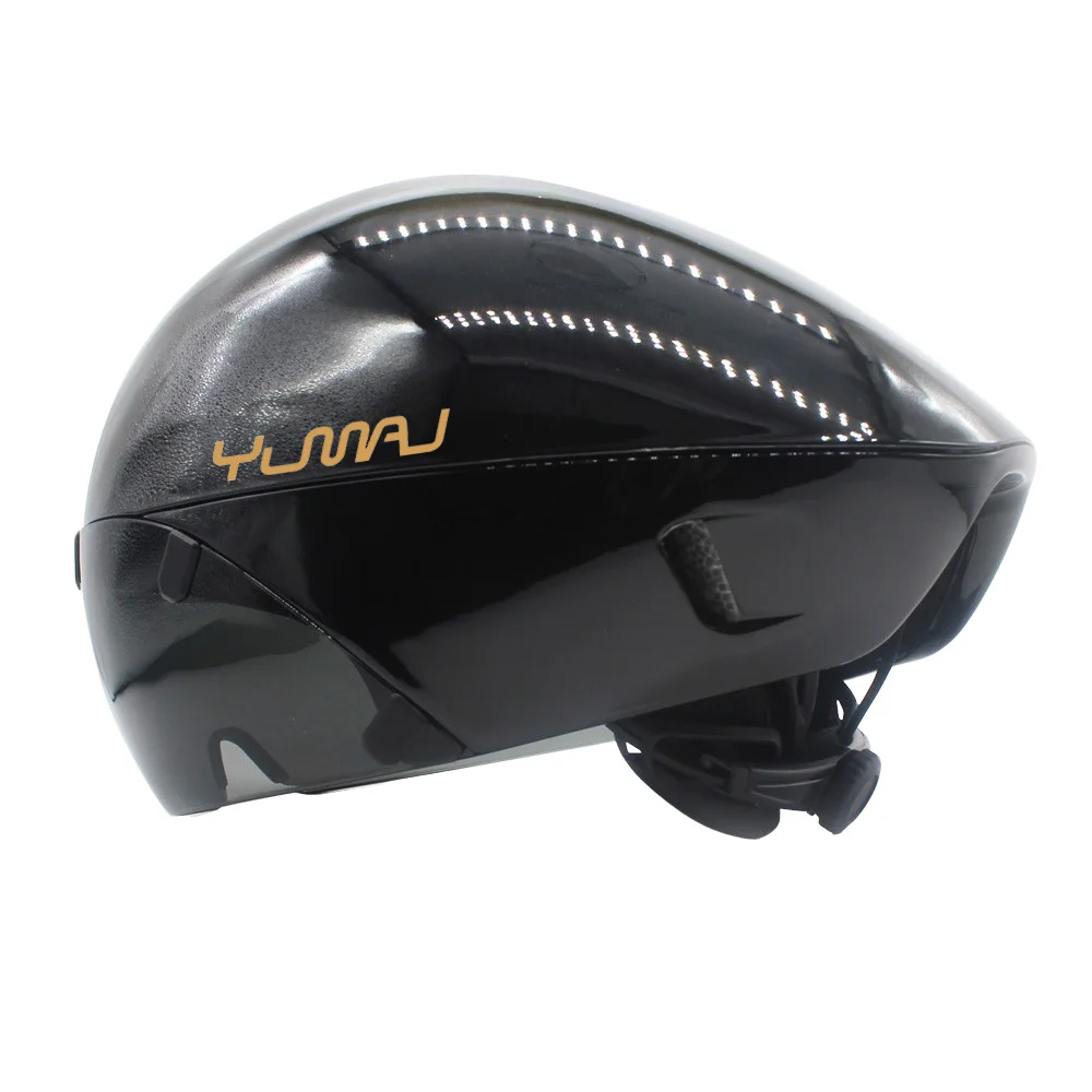 YUMAJ TT Fahrradhelm Aerodynamischer Triathlon-Spezifischer Radhelm mit Panorama-Magnetbrille YM-88 – Detail 33