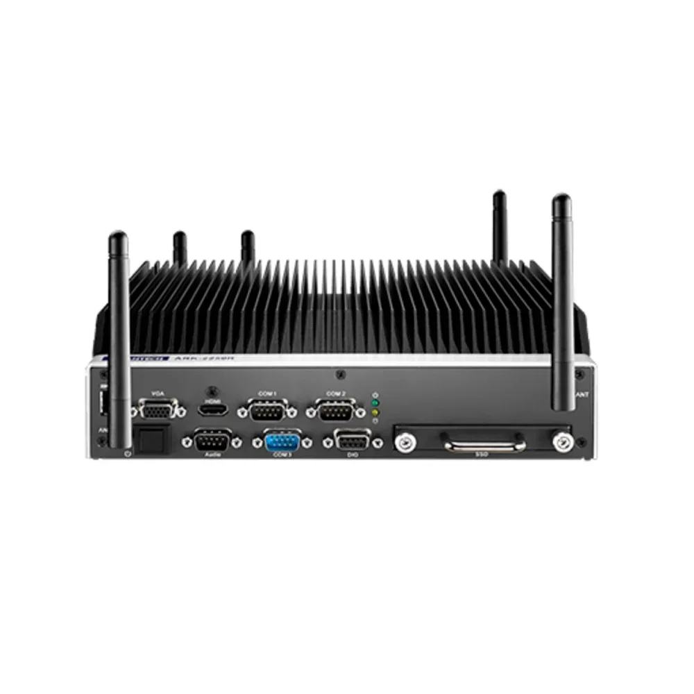 

Advantech ARK-2250R Core i7-6822EQ QC/i5-6442EQ QC Бесвентиляторная система с подвижным запасом, промышленный встроенный ПК