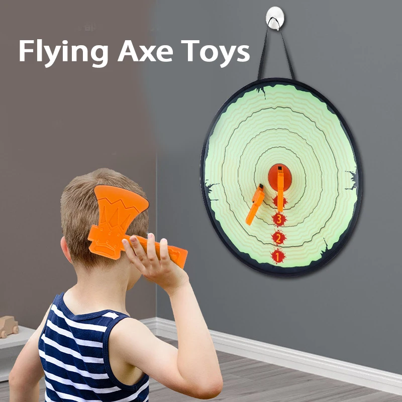 

Sticky Axe Throwing Game Set Party Toy Board Games Competitive Kids Adult Self-adhesive Target Interactive Sports Indoor Outdoor