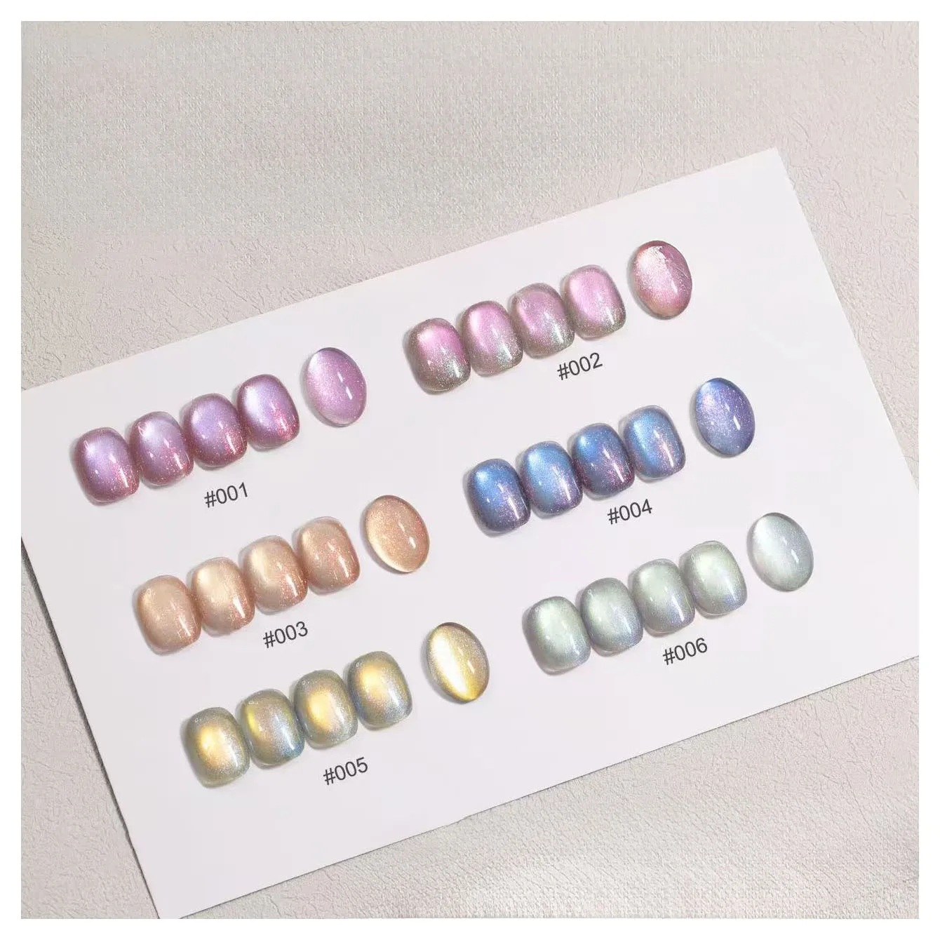 

MIANEL 10ML 2025 Autumn-Winter Bestseller: Love Confession Cat Eye Gel Polish - Aurora Glass Bead Cat Eye Finish