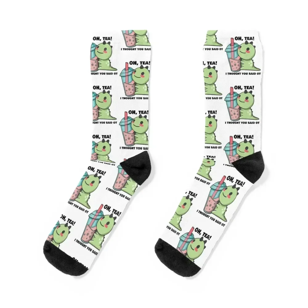 

Funny Occupational Therapy Tea Lover, Occupational Therapist, Bubble Tea Design Socks Crossfit Woman Socks Men's