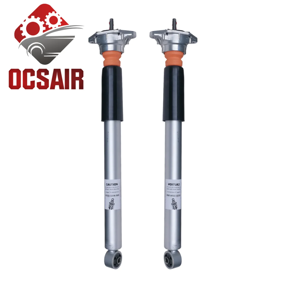 2Pcs Rear Left+Right Shock Absorber for Porsche Panamera 970 2010-2016 With Electronic Suspension 97033314505 97033306107