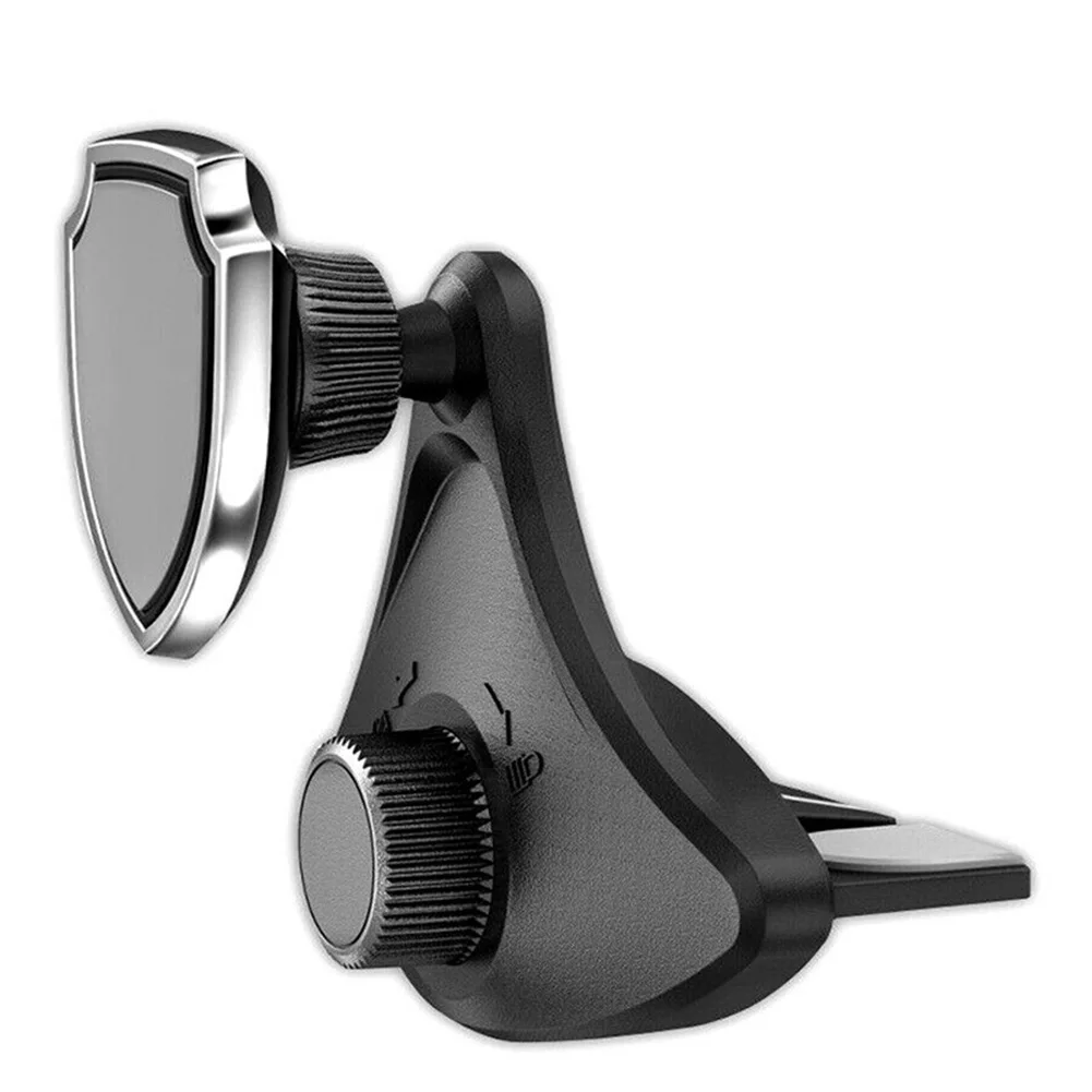 

Rotating CD Slot Car Mount Holder Stand Magnetic For Cell Phone Accessories