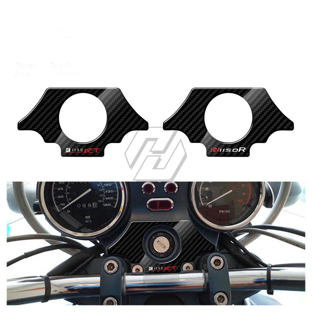 

For BMW Motorrad R1150R 2001-2005 3D Carbon-look Upper Triple Yoke Defender