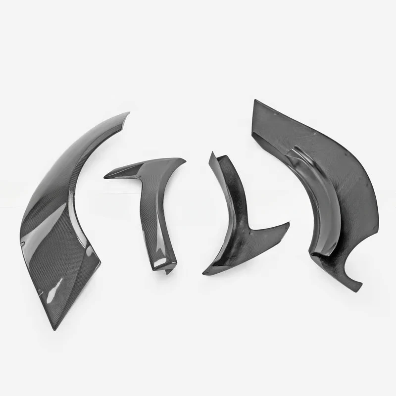

High Quality Carbon Fiber Rear Fender for NISSAN 370Z 2009+ WBS Style Z34 with +30mm Lift 4pcs Set for Front Positioncustom