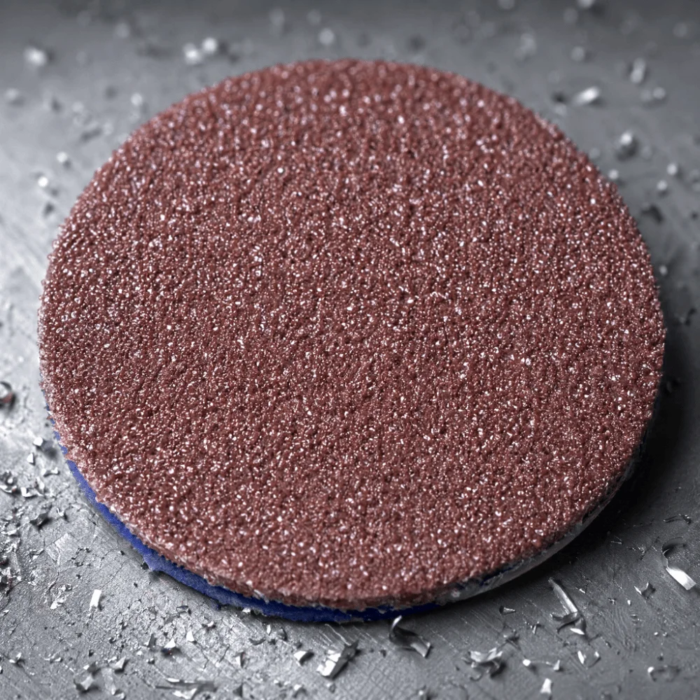 50pcs Quick Change 36 Grit Sanding Grinding Discs 2 Inch Twist On Roll Lock Discs Coated Quick Change Discs Surface Prep