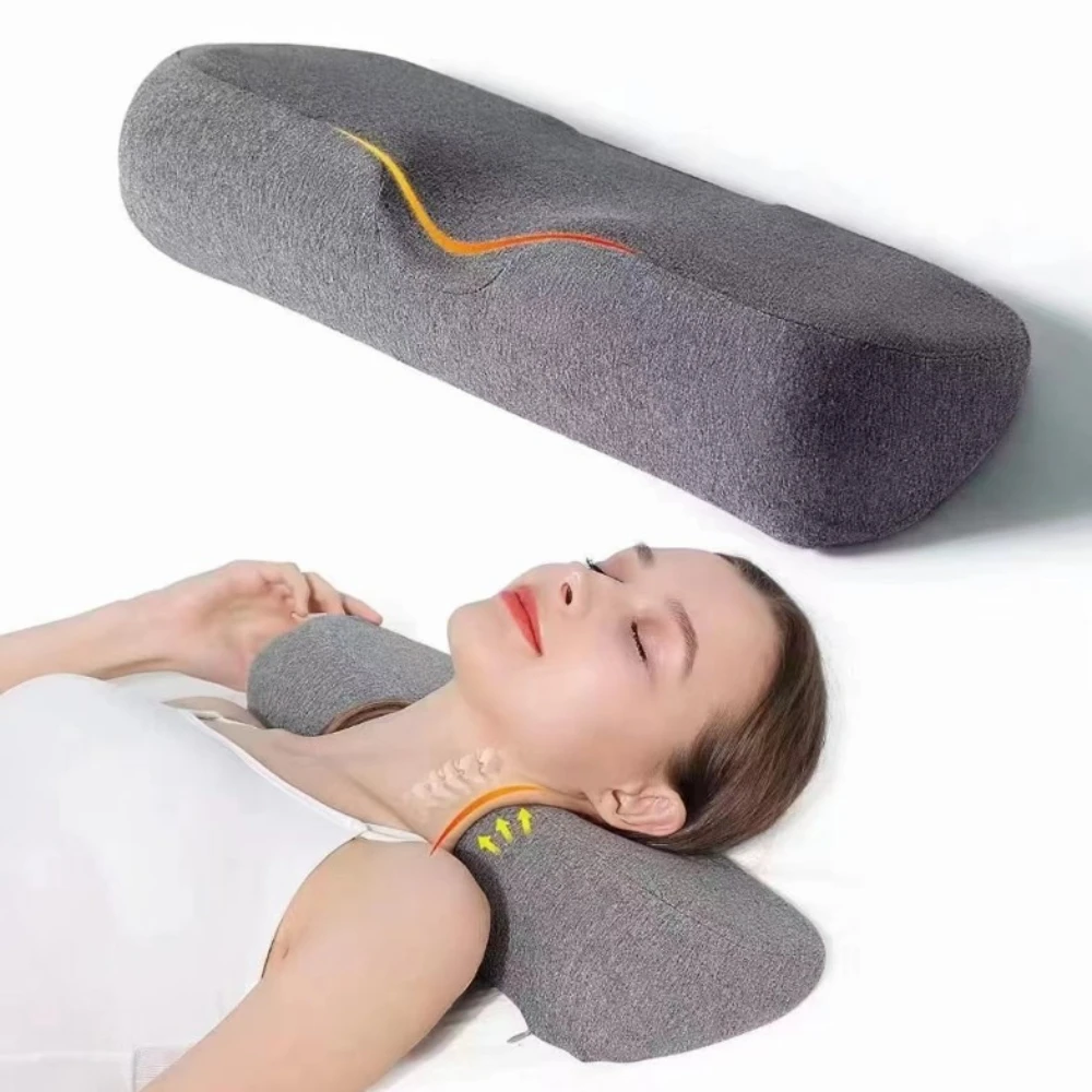 

Подушка для сна для ленивого человека, растягивающая мышцы, кости, защитная подушка для шеи, практичная офисная подушка для среднего отдыха, домашний текстиль