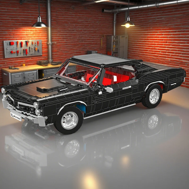 

Mould King Technical 10199 The Goat GTO Building Blocks Muscle Car 1563PCS Construction for Adults Toys Set Kids Halloween Gifts