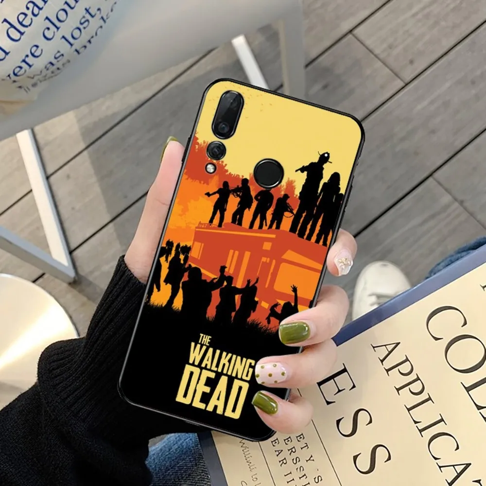 The Walking Dead Phone Case For Huawei Y9 6 7 5 Prime Enjoy 7s 7 8 Plus 7a 9e 9plus 8E Lite Psmart Shell