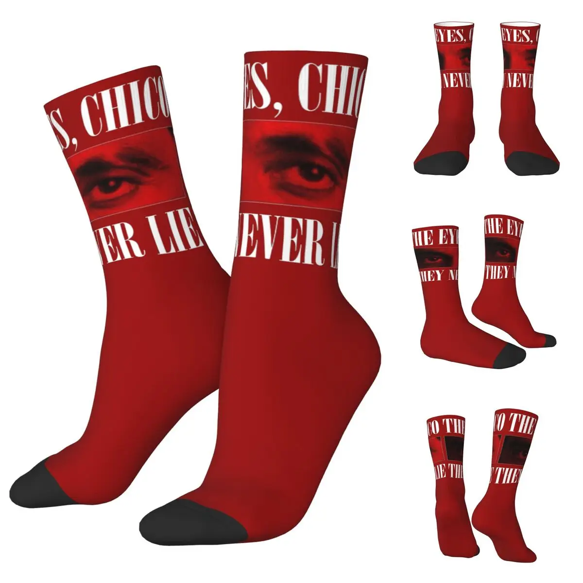 

Movie Scarface Tony Montana Graphics cosy Unisex Socks,Warm Happy 3D printing Socks,Street Style Crazy Sock