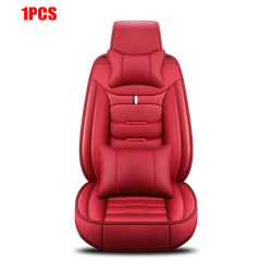 WZBWZX Leather Car Seat Cover for Ssangyong All Models Rodius kyron ActYon Rexton Korando car accessories Car-Styling