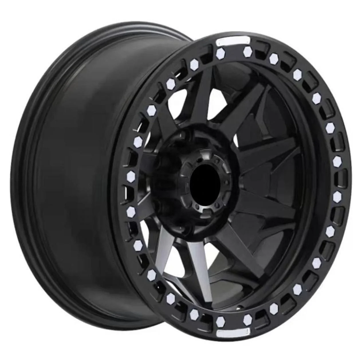 Custom 15/16/18/19/20 Inch 4x4 Pickup & SUV Offroad Forged Wheel 5x114.3 6x139.7 Alloy Beadlock Rim For Land Rover Jeep Ford