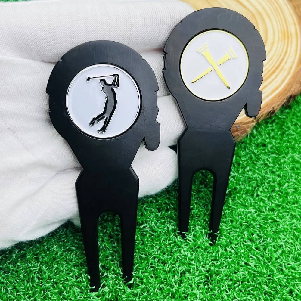 Neues Kreatives Raumschiff-Golf-Divot-Tool aus Zinklegierung in Grün mit Magnetischer Rückseite, Golf-Zubehör und -Ausrüstung – Detail 6