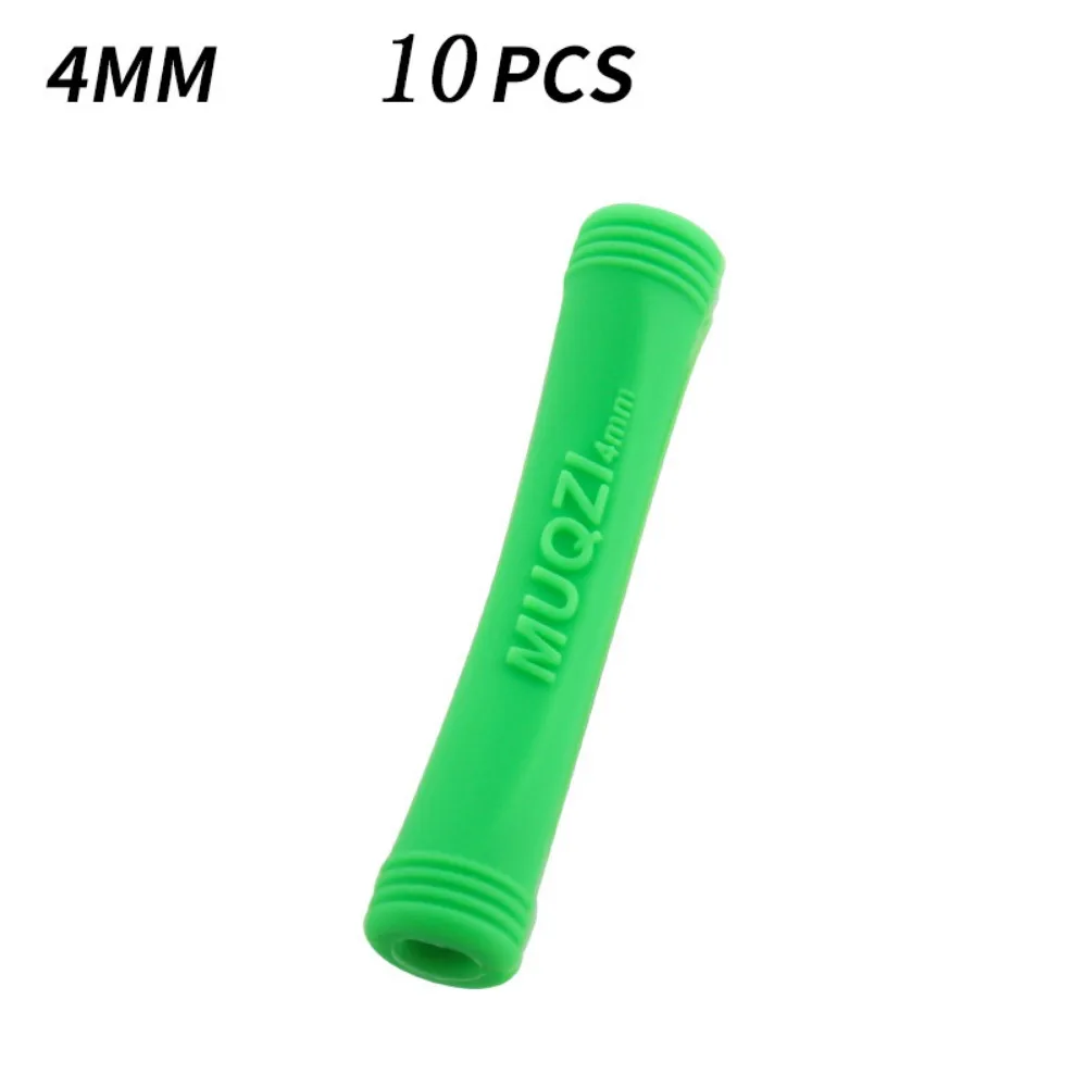 

10pcs Wrap Guard Tubes Bike Cable Protectors Protective Sleeve Frame Protection Shift Brake Rubber Pipe Paintrubber