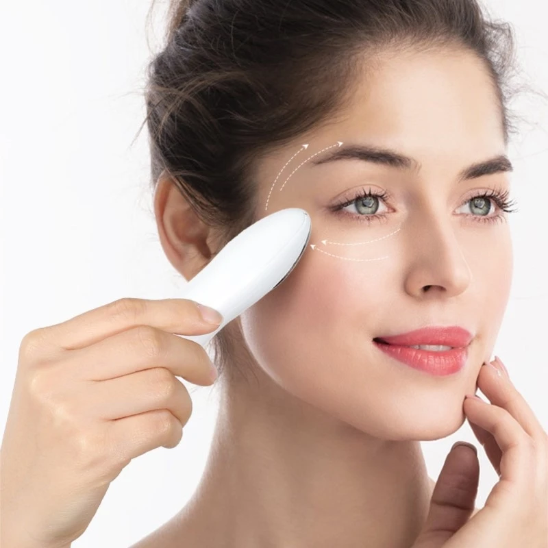 마이크로커런트 페이셜 마사지기 및 눈 마사지기 - 피부 관리 및 노화 방지를 위한 전기 페이셜 리프팅 장치, 여성을 위한 최고의 선물
