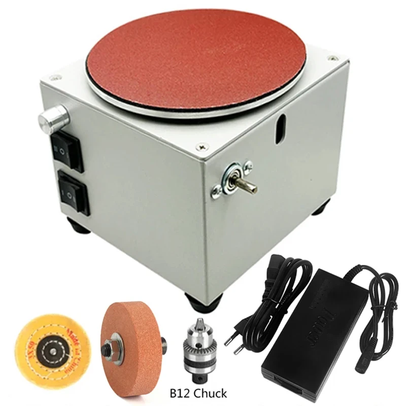 Moagem de Disco Elétrico Pequeno Lixa Adesiva Placa de Alumínio Polegada Lixa 20 Pcs