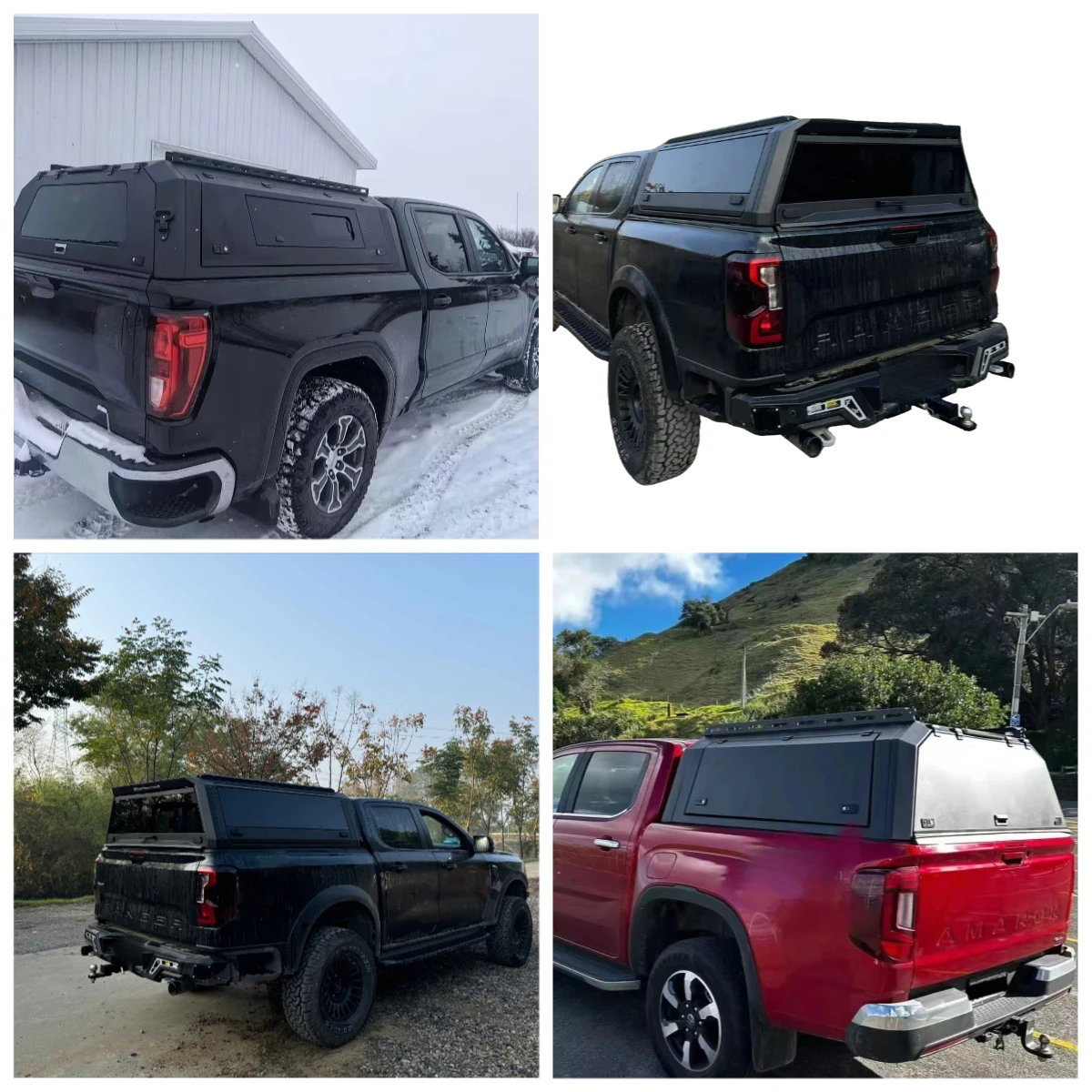 

STLF Waterproof 4x4 Aluminum Alloy Hardtop Truck Cover Canopy For Hilux Tundra For Tacoma Fords Ranger Isuzu Pickup Trucks