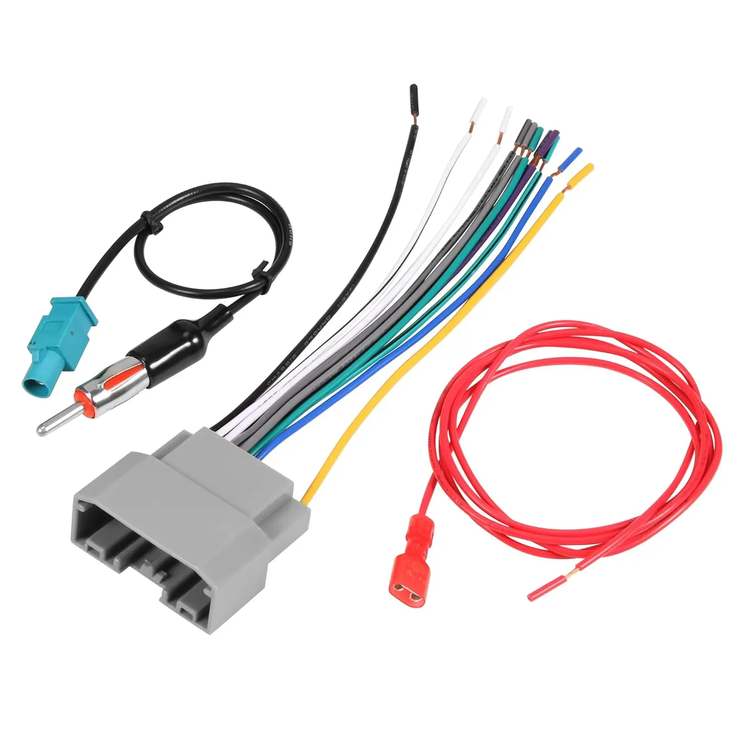 

Car Radio Aftermarket Wiring Harness Fit for Some Dodge Jeep Chrysler Vehicles Replacement Stereo Antenna Adapter