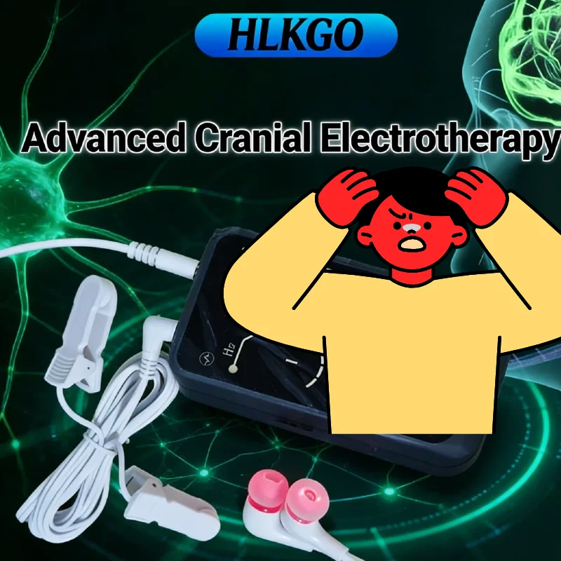 

HLKGO 2026 Новейший Усовершенствованный Аппарат для Стимуляции Вагусного Нерва, Быстрое Средство для Успокоения и Улучшения Сна, Снижение Тревоги, Облегчение Бессонницы, Снятие Стресса