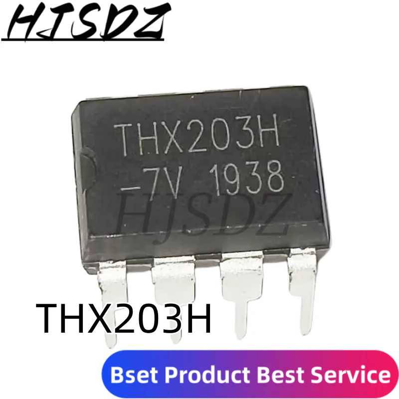 THX202H-THX202H-7V DIP-8 THX203H, nuevo controlador de potencia de conmutación de THX202H-8V, IC, 10 unids/lote