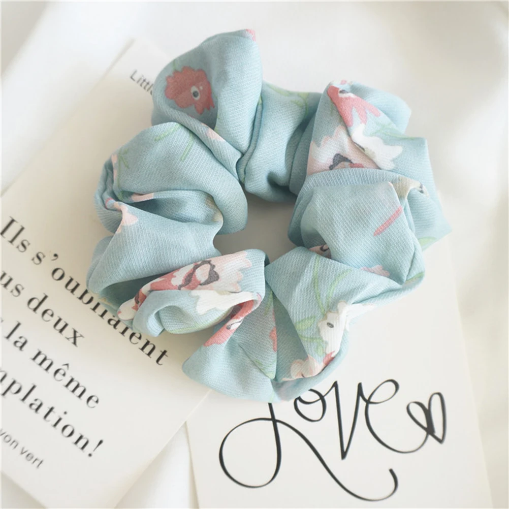 

6 Pcs Hair Ring Stretch Tie Ties Ponytail Holder Elastic Rope Women Headband Girl