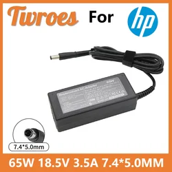 18.5V 3.5A 7.4*5.0mm 65W AC Laptop Adapter Charger for For HP Compaq pavilion G6 DV5 DV6 DV7 DV4 G50 G60 N193 CQ43 CQ32 CQ60