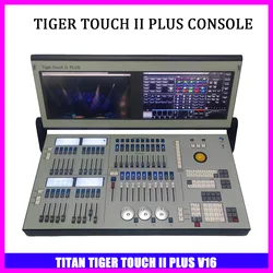 Console TIGER TOUCH II 2 Pro. splitter dmx.Titan tiger touch dmx