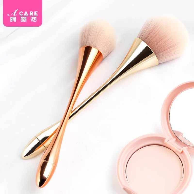 DX01/Powder brush/B1PQ0-Easy to Use Small Waist Large Fluffy Soft and Portable Makeup Brush Blush Loose Powder Brush