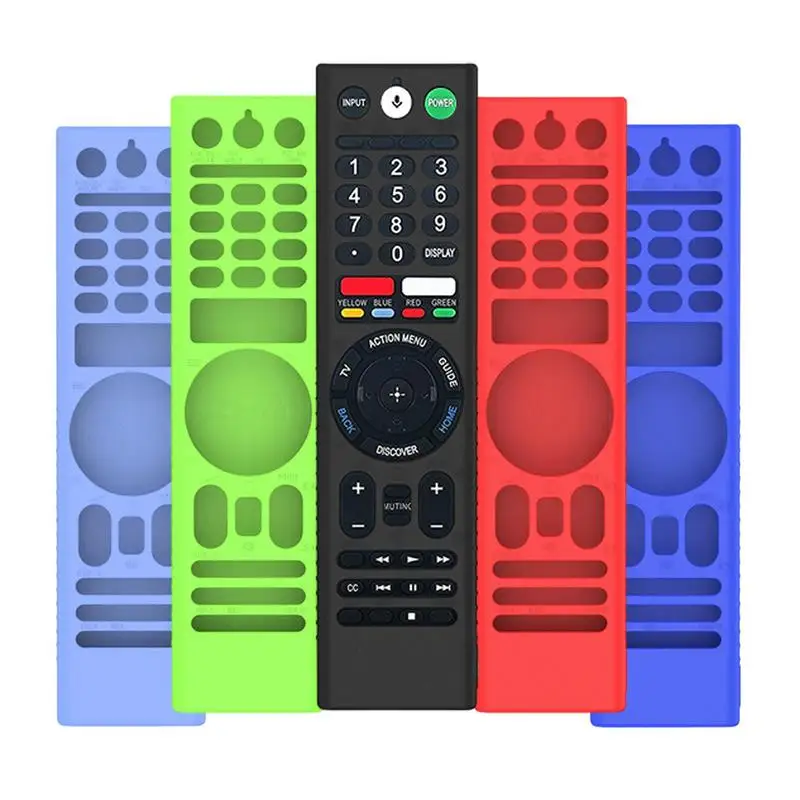 

TV Remote Control Protector Case Shockproof Silicone All-inclusive Cover Sleeve With Lanyard For Sony RMF TX220U TX310B TX300B