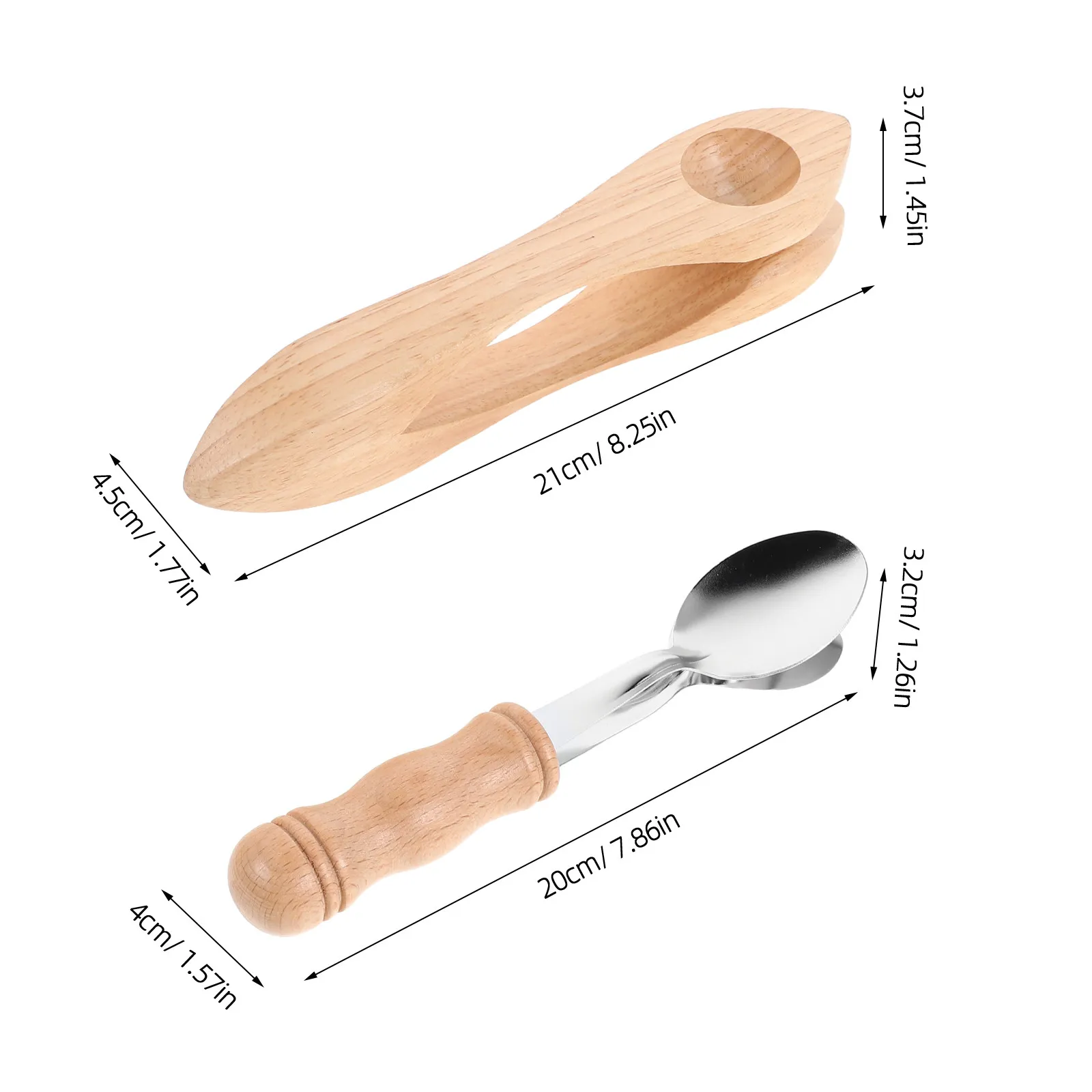 2Pcs Wooden Rhythm Spoons Percussion Instruments Set Montessori Music Education for Kids Folk Musical Instrument view 5