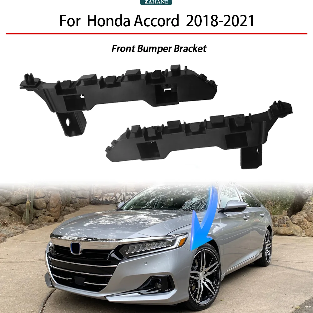 

For 2018-2021 Honda Accord Perfect Fit Front Bumper Support Brackets L and R OEM Standard Easy Installation
