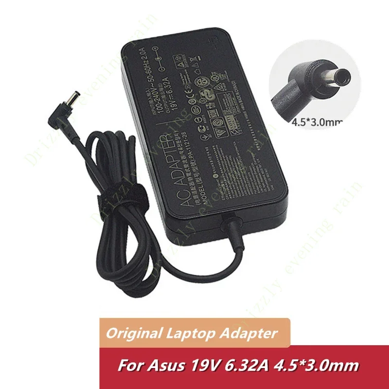 19v 6.32a 120W genuine laptop AC adapter for Asus x570z x560u n75sf n76v n76vz n73s N551 g501j PA-1121-28 ADP-120RH B A15-120P1A