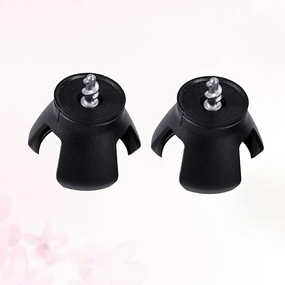 2Pcs Ball Picker Tool for Golfers 3 Prong Design Sturdy Plastic Ball Gripper Back Saving Scoop Tool Simple Screw Mount Hole