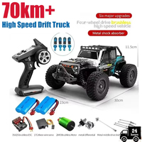 WLtoys 144001 16103PRO 1:16 4WD Remote Control Car with LED 2.4G Remote Control Car 70 or 50 Km/h High Speed Drift Truck