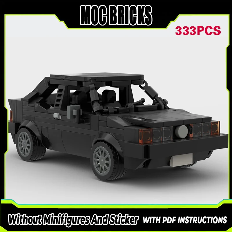 

Speed Racing Car Model MOC Building Bricks Classic Compact Car Modular Technology Gifts Holiday Assemble Children Toys Suit