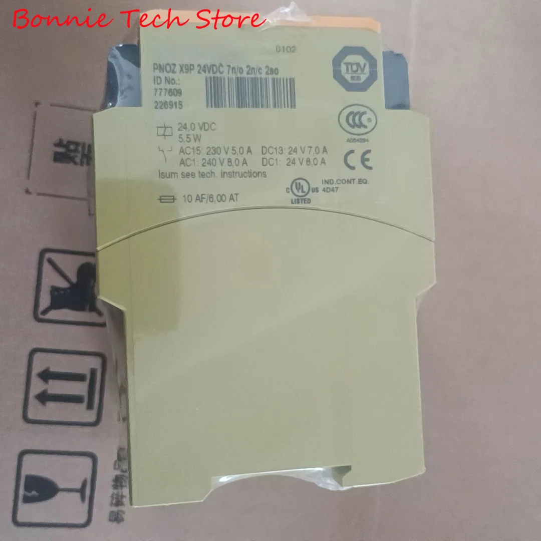777609 لمرحل الأمان PILZ (مستقل)، PNOZ X9P 24VDC 7n/o 2n/c 2so