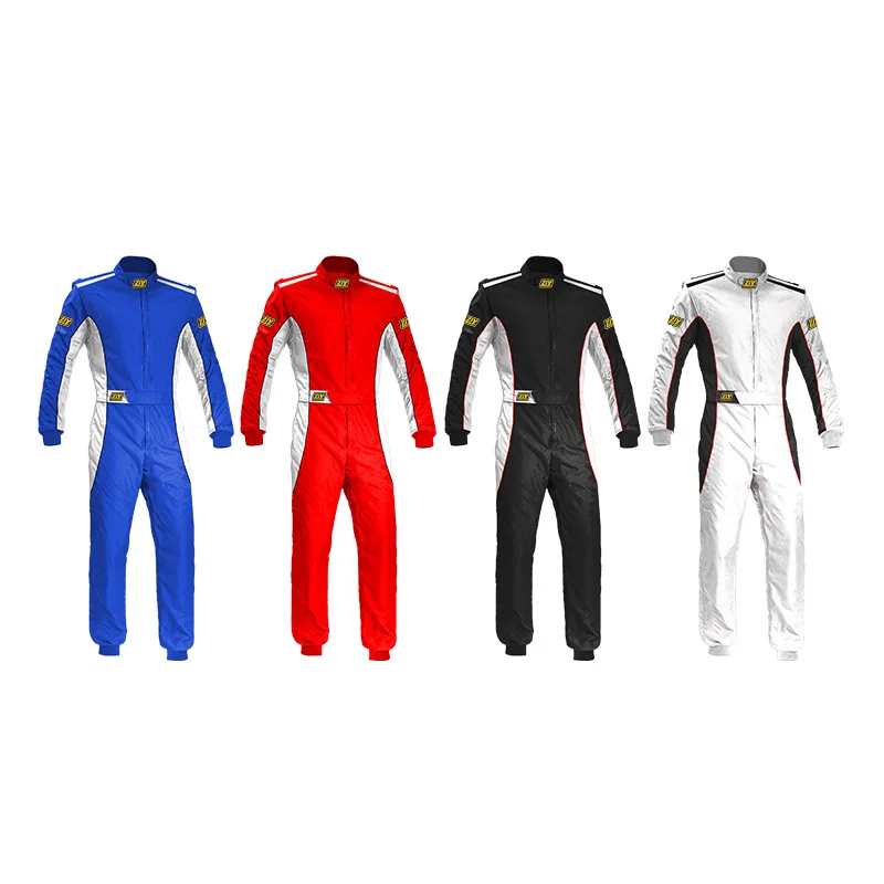 Racing Clothes Breathable Go-kart Suits Waterproof A Racing Onesie Wear Resistant Biker Clothes Polyester Fiber S-4XL