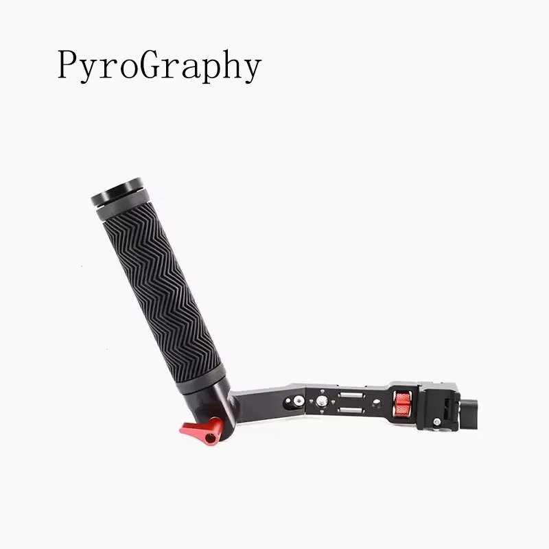 

PyroGraphy Stabilizer Sling Handle Dual-handle Grip with NATO Mount Cold Shoe Arri Locating for DJI Ronin RSC2 RS3RS3MINI Gimbal