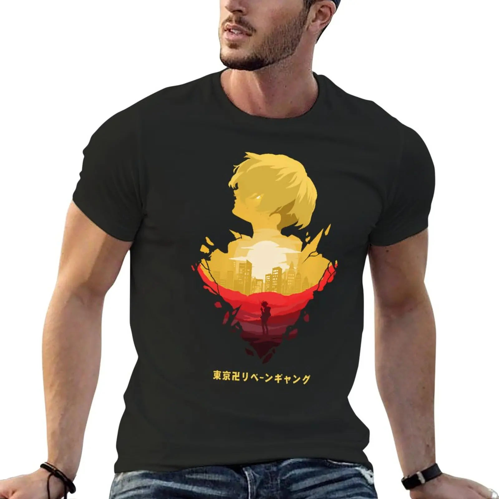 

New Chifuyu Space T-Shirt Oversized t-shirt korean fashion anime clothes t shirts for men pack