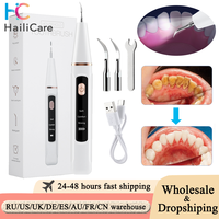 Electric Ultrasonic Dental Cleaner Portable Oral Teeth Tartar Eliminator Removal Plaque Stains Teeth Whitening Dental Scaler