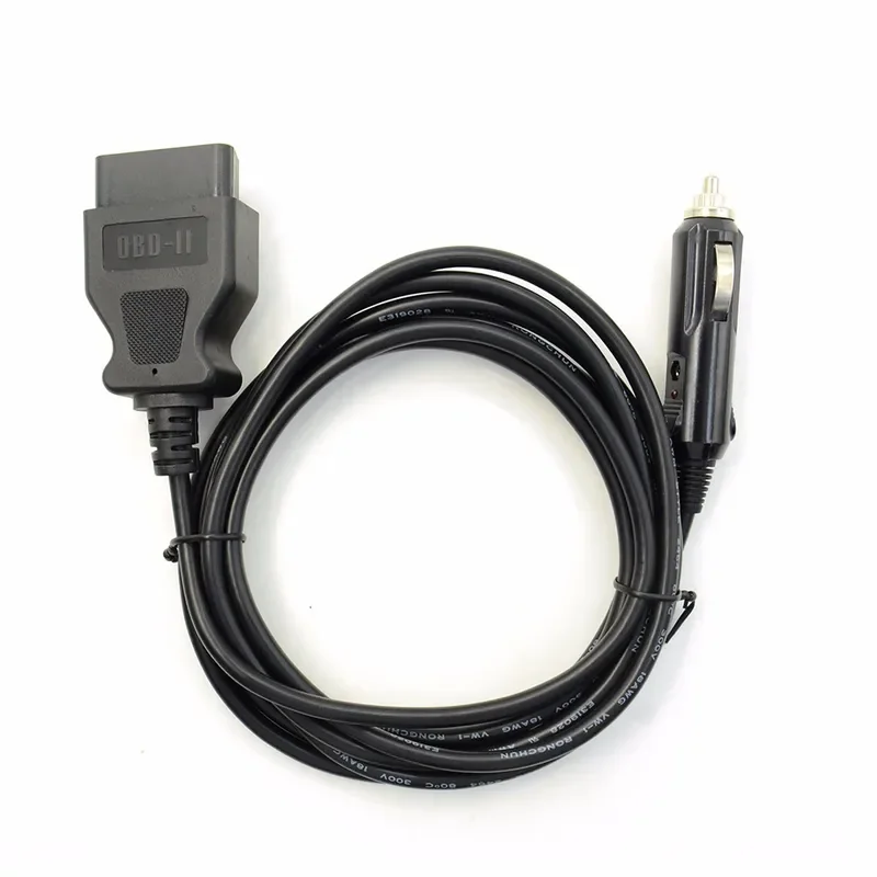 OBD II Vehicle ECU Emergency 12V Power Supply Cable Memory Saver with Alligator Clip EC5 Converter for Vehicle Car Auto Cable