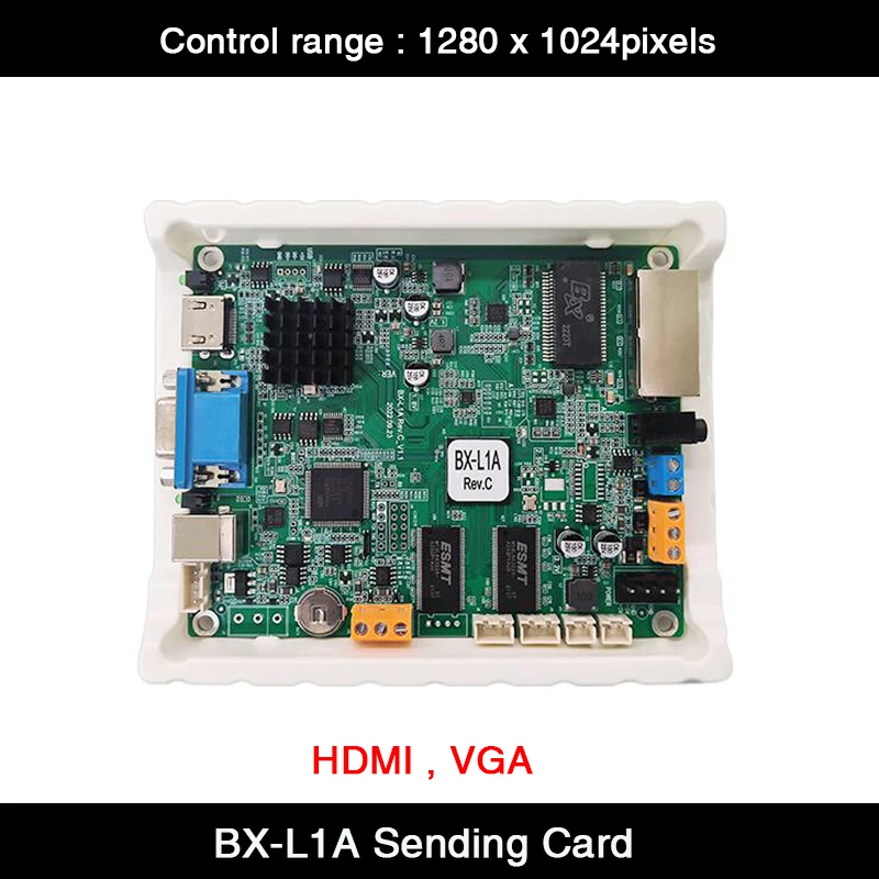 

Onbon BX-VSM / BX-VSA / BX-L1A Video Wall LED Display Screen Sending Card Work With BX-V75 / V75L / V75H Receiving Card