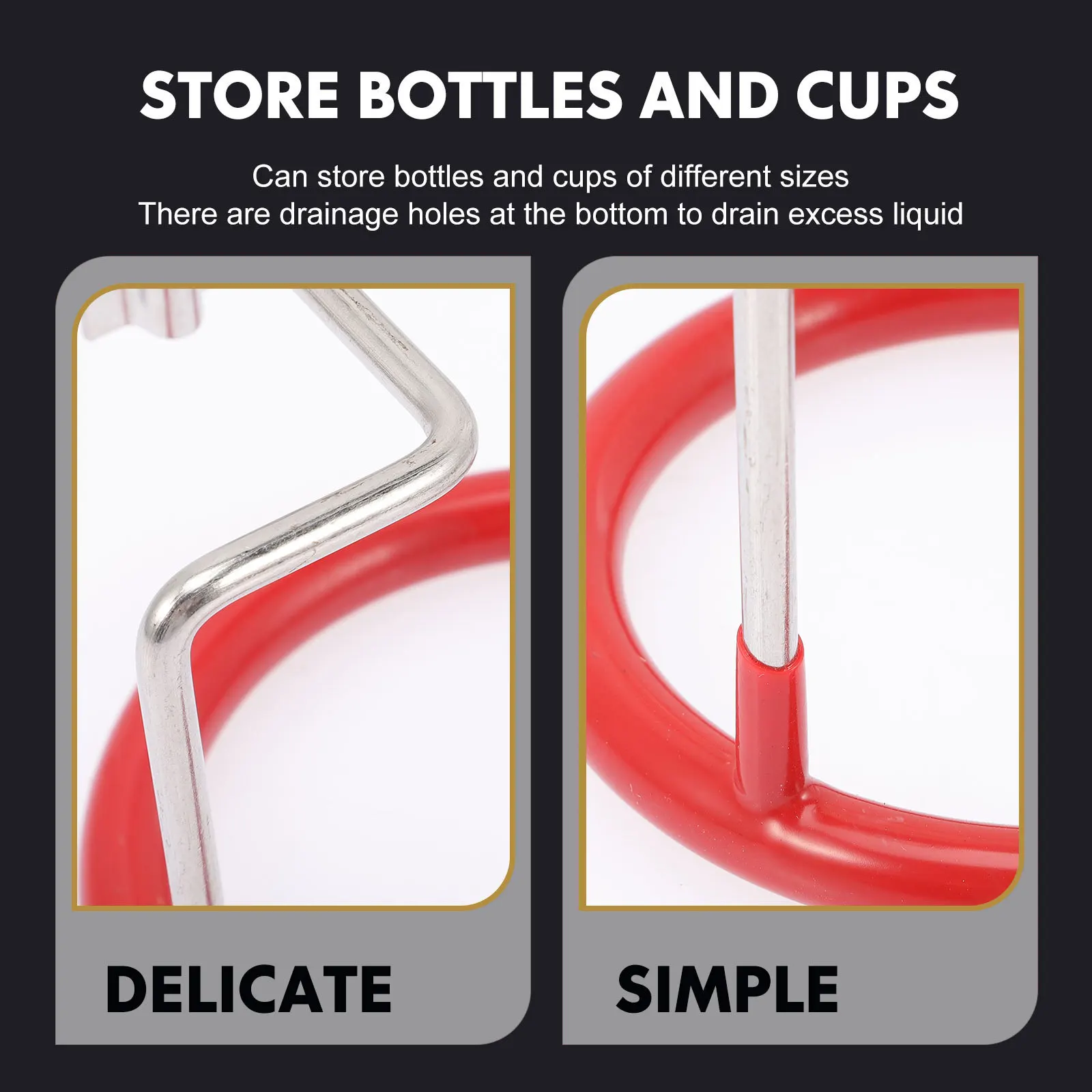 

Boat Cup Holder Marine Durable Stable Drink Holder Stainless Steel Silicone Anti-Collision for Rv Motorhome Car Accessories